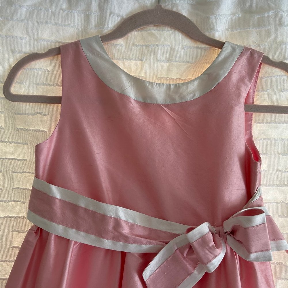 Gymboree Girls Special Occasion Dress-Pink/White-Size 10 - Picture 9 of 9
